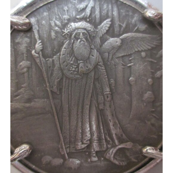 Celtic Lore NEW- Cernunnos & Merlin Necklace- Two Necklaces in One - Picture 5 of 9